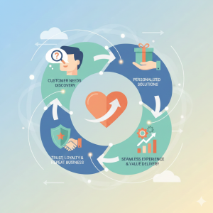 Read more about the article Menciptakan Pengalaman Penjualan yang Berfokus Pada Kebutuhan Pelanggan untuk Meningkatkan Loyalitas dan Konversi