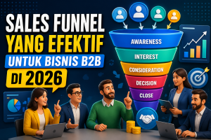 Read more about the article Sales Funnel yang Efektif untuk Bisnis B2B di 2026