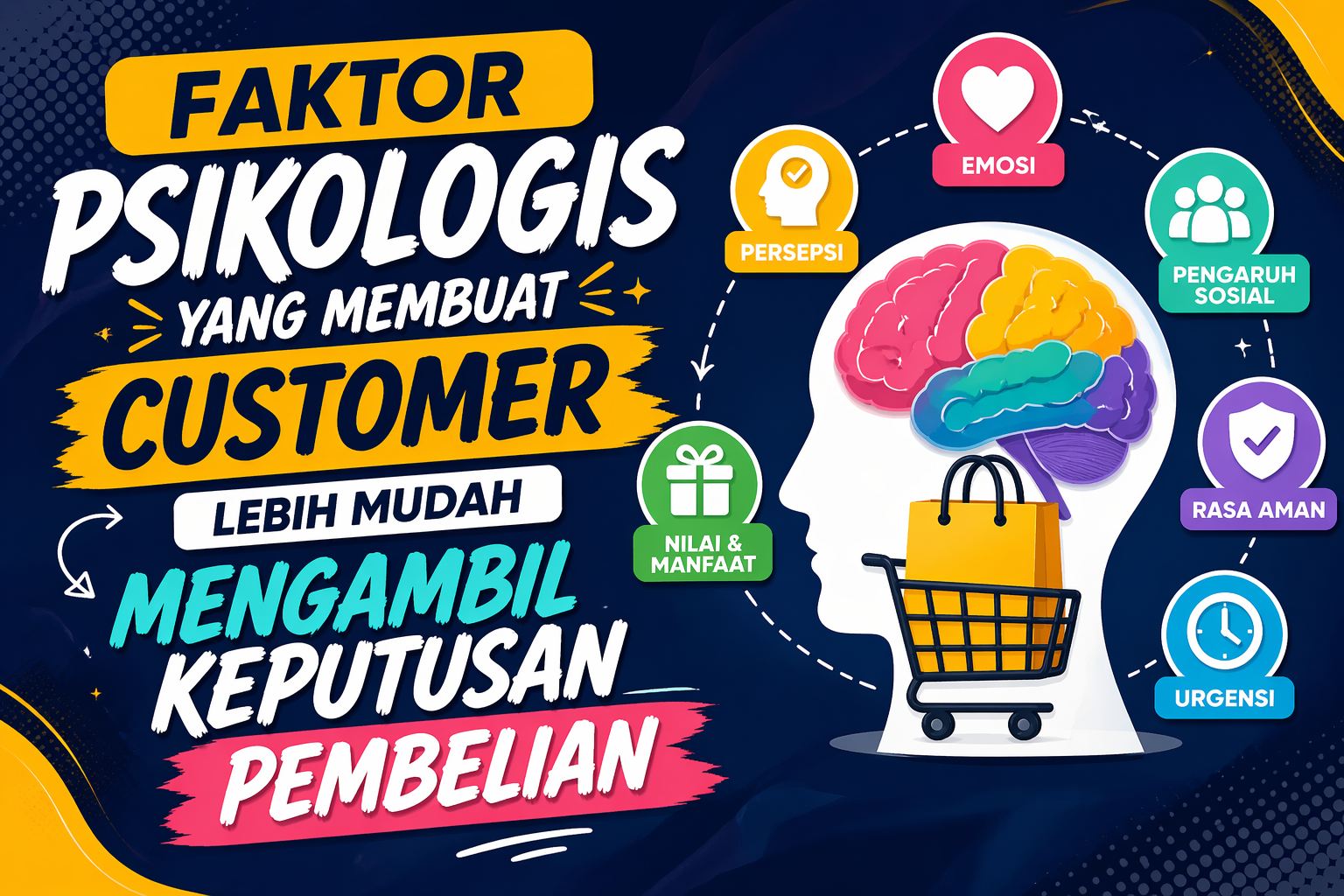 You are currently viewing Faktor Psikologis Keputusan Pembelian: Yang Membuat Customer Lebih Mudah Mengambil Keputusan
