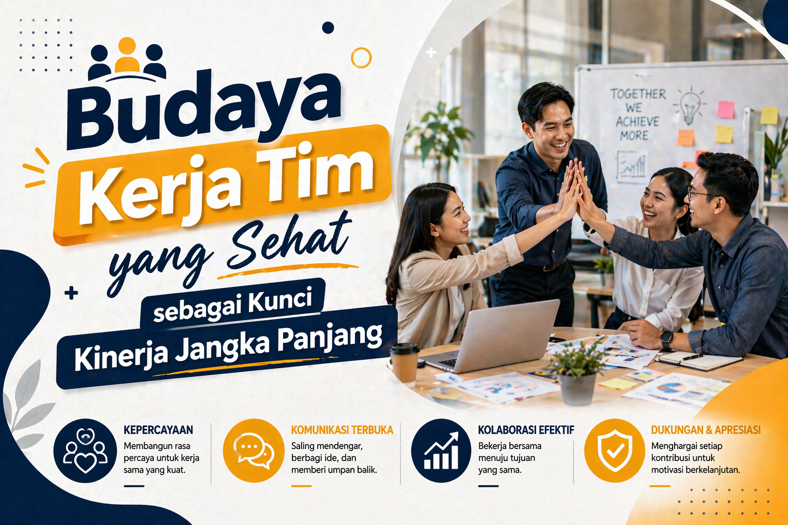 Read more about the article Budaya Kerja Tim yang Sehat sebagai Kunci Kinerja Jangka Panjang