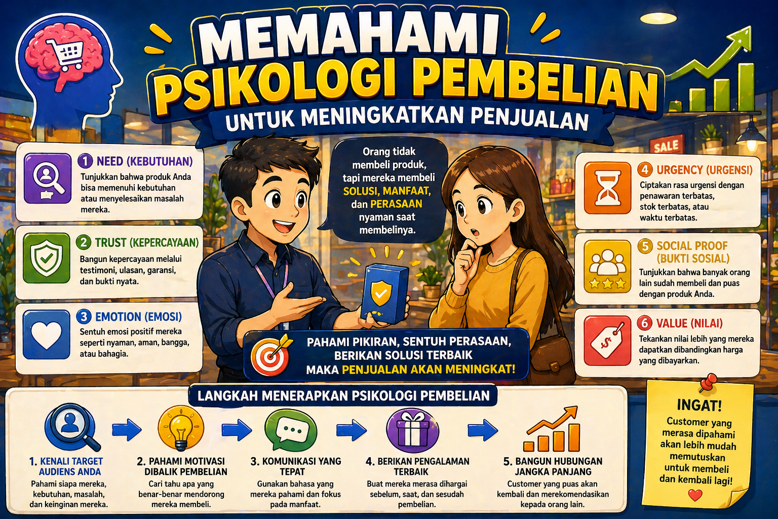 Read more about the article Memahami Psikologi Pembelian untuk Meningkatkan Penjualan