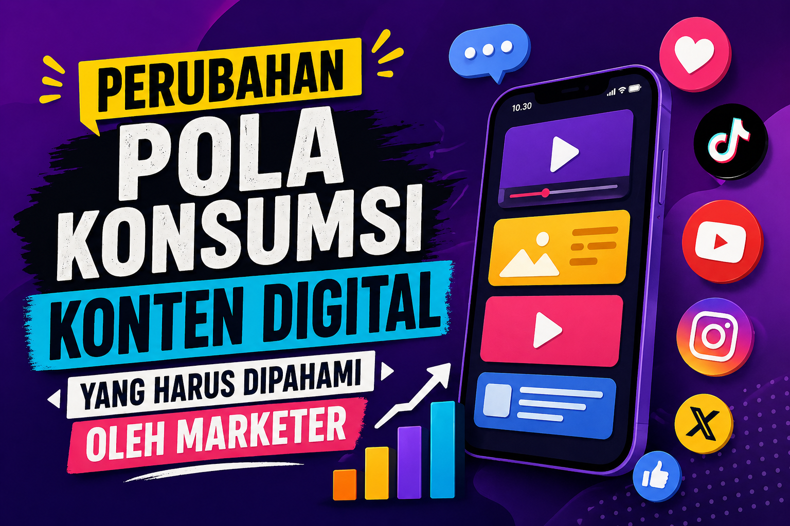 Read more about the article Perubahan Pola Konsumsi Konten Digital yang Harus Dipahami oleh Marketer