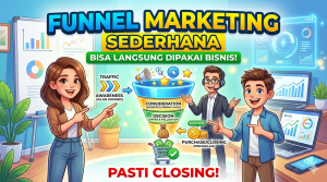 Read more about the article Funnel Marketing Sederhana yang Bisa Langsung Dipakai Bisnis