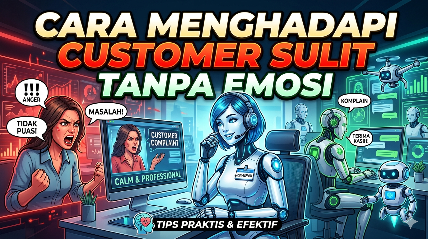Read more about the article Cara Menghadapi Customer Sulit Tanpa Emosi