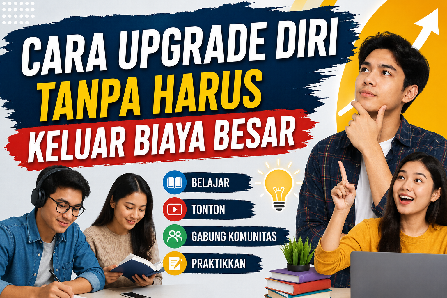 Read more about the article Cara Upgrade Diri Tanpa Harus Keluar Biaya Besar