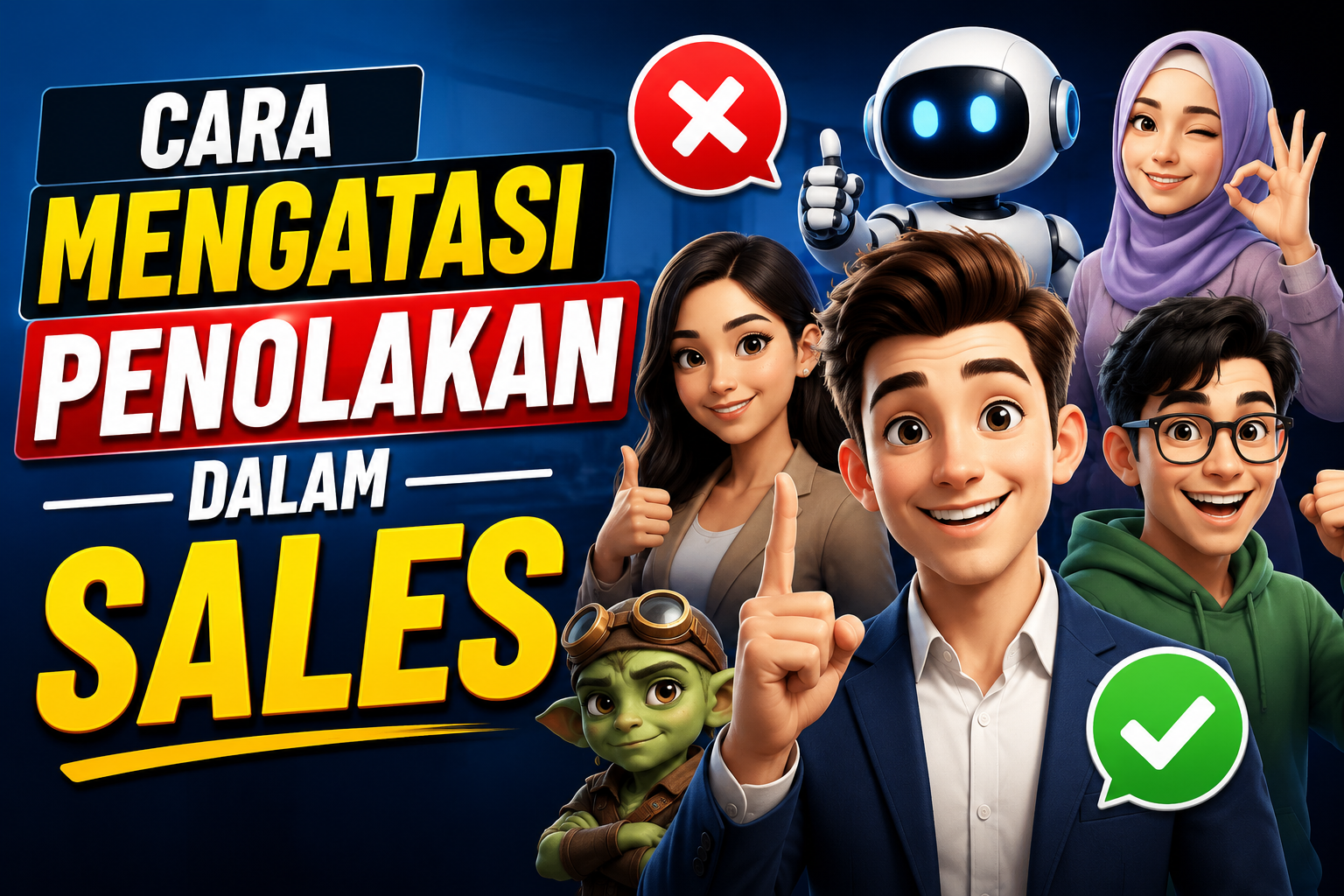 Read more about the article Cara Mengatasi Penolakan Dalam Sales Agar Closing Lebih Konsisten