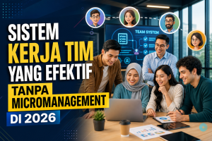 Read more about the article Sistem Kerja Tim yang Efektif Tanpa Micromanagement di 2026