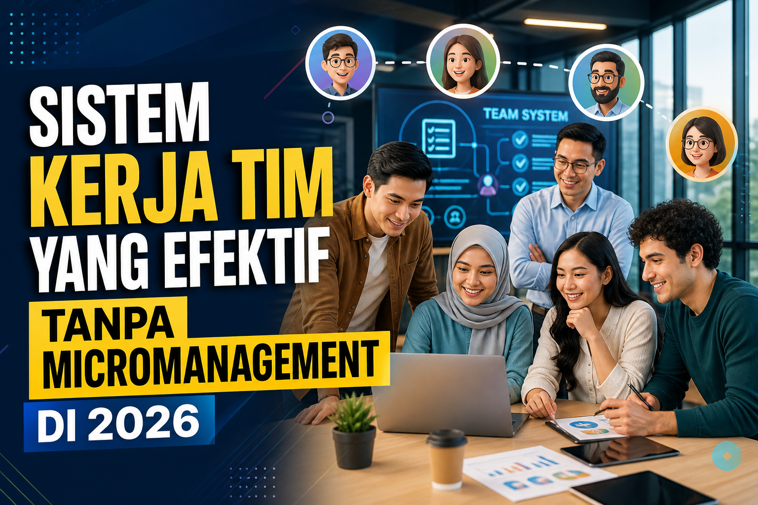 Read more about the article Sistem Kerja Tim yang Efektif Tanpa Micromanagement di 2026