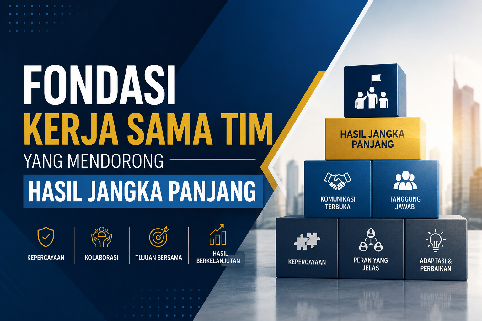 Read more about the article Fondasi Kerja Sama Tim yang Mendorong Hasil Jangka Panjang