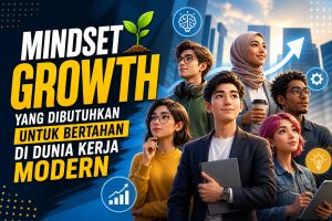 Read more about the article Mindset Growth Yang Dibutuhkan untuk Bertahan di Dunia Kerja Modern