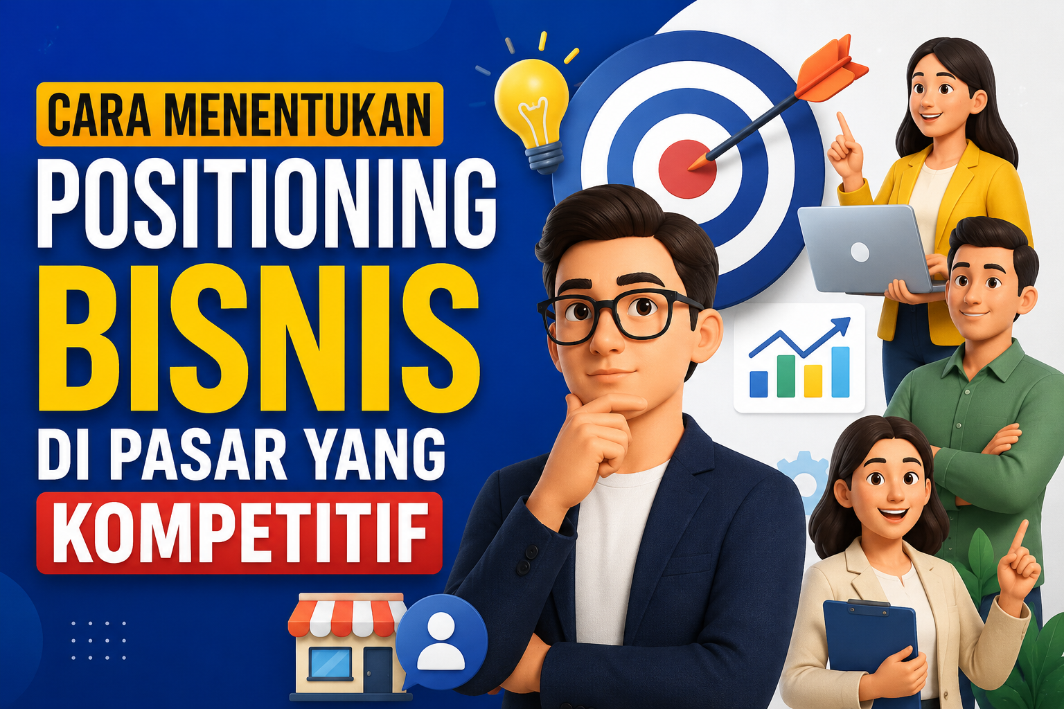 Read more about the article Cara Menentukan Positioning Bisnis di Pasar Yang Kompetitif