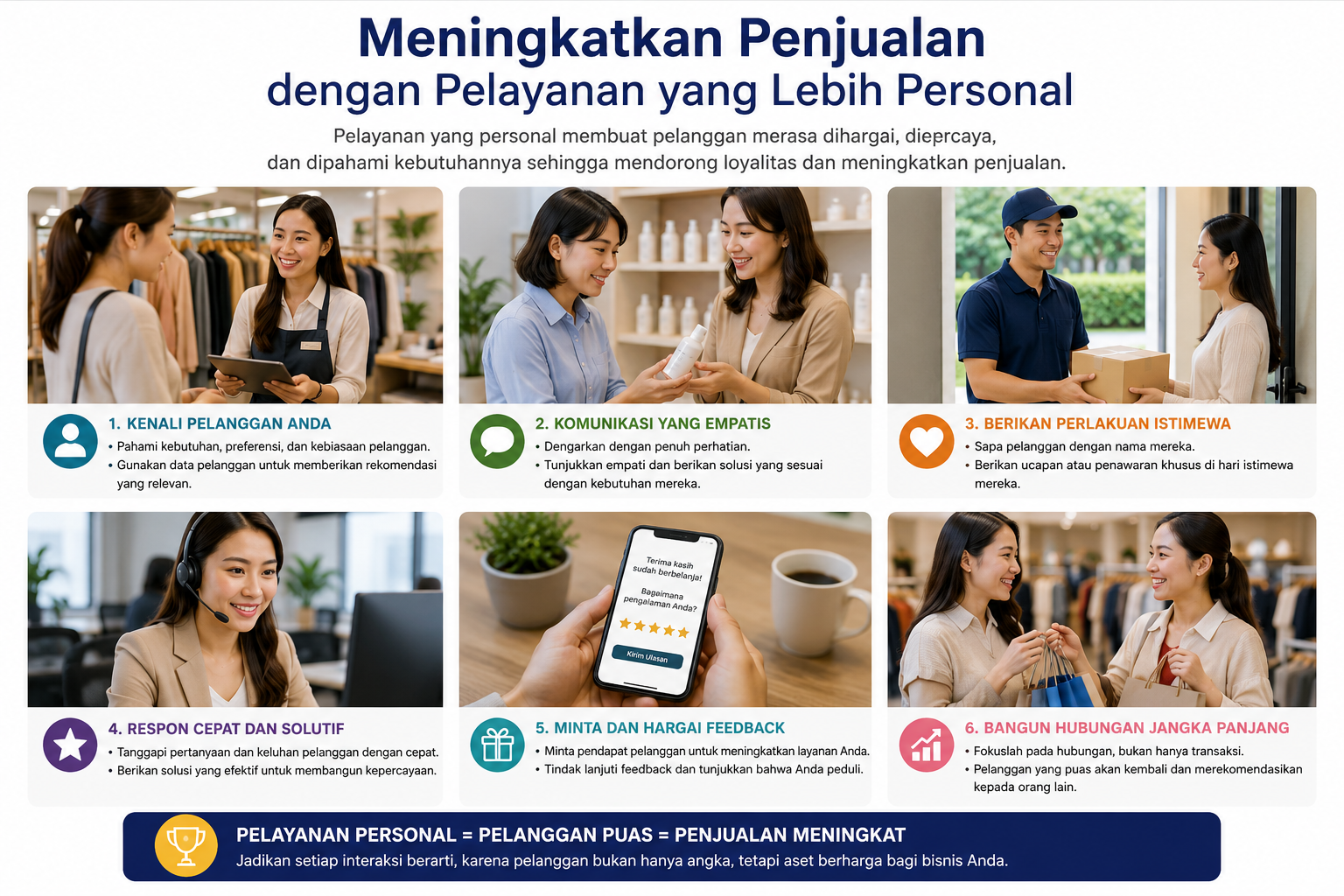 You are currently viewing Meningkatkan Penjualan dengan Pelayanan yang Lebih Personal