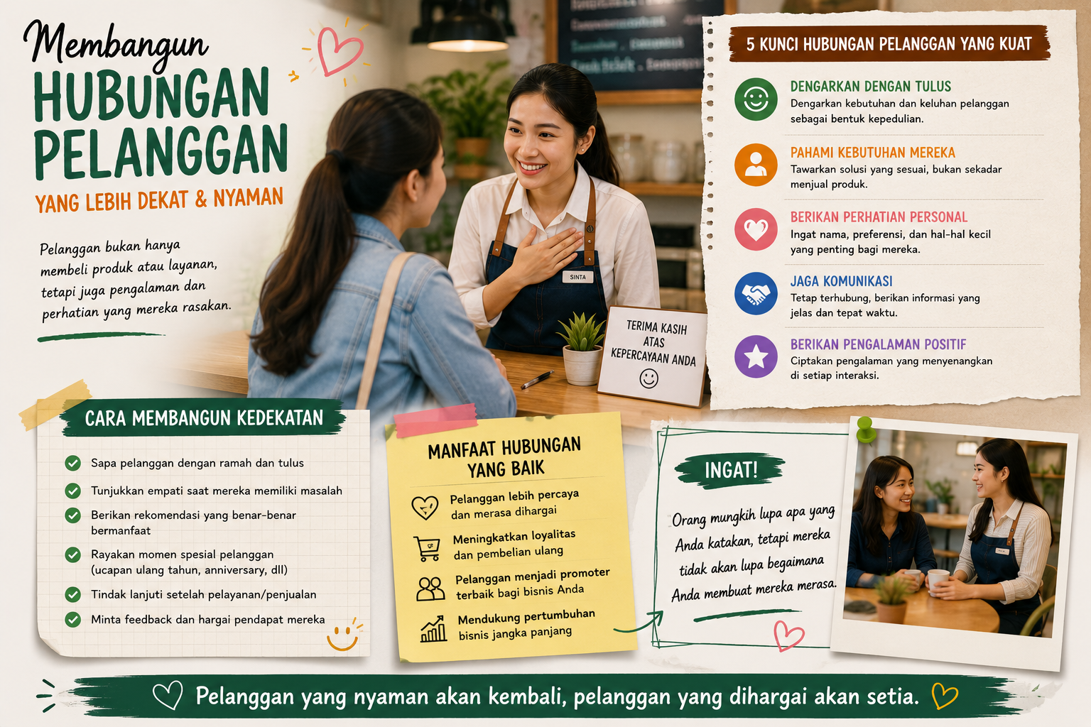 You are currently viewing Membangun Hubungan Pelanggan yang Lebih Dekat dan Nyaman