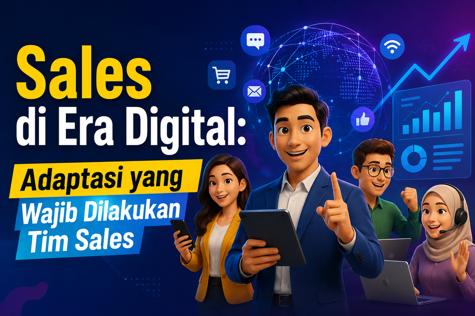 You are currently viewing Sales di Era Digital: Adaptasi yang Wajib Dilakukan Tim Sales