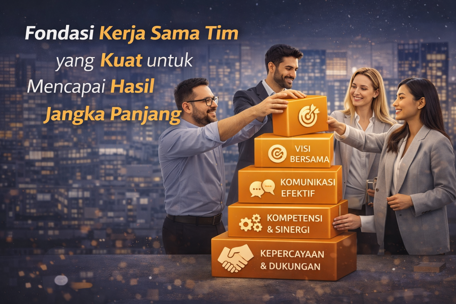 Read more about the article Fondasi Kerja Sama Tim yang Kuat untuk Mencapai Hasil Jangka Panjang