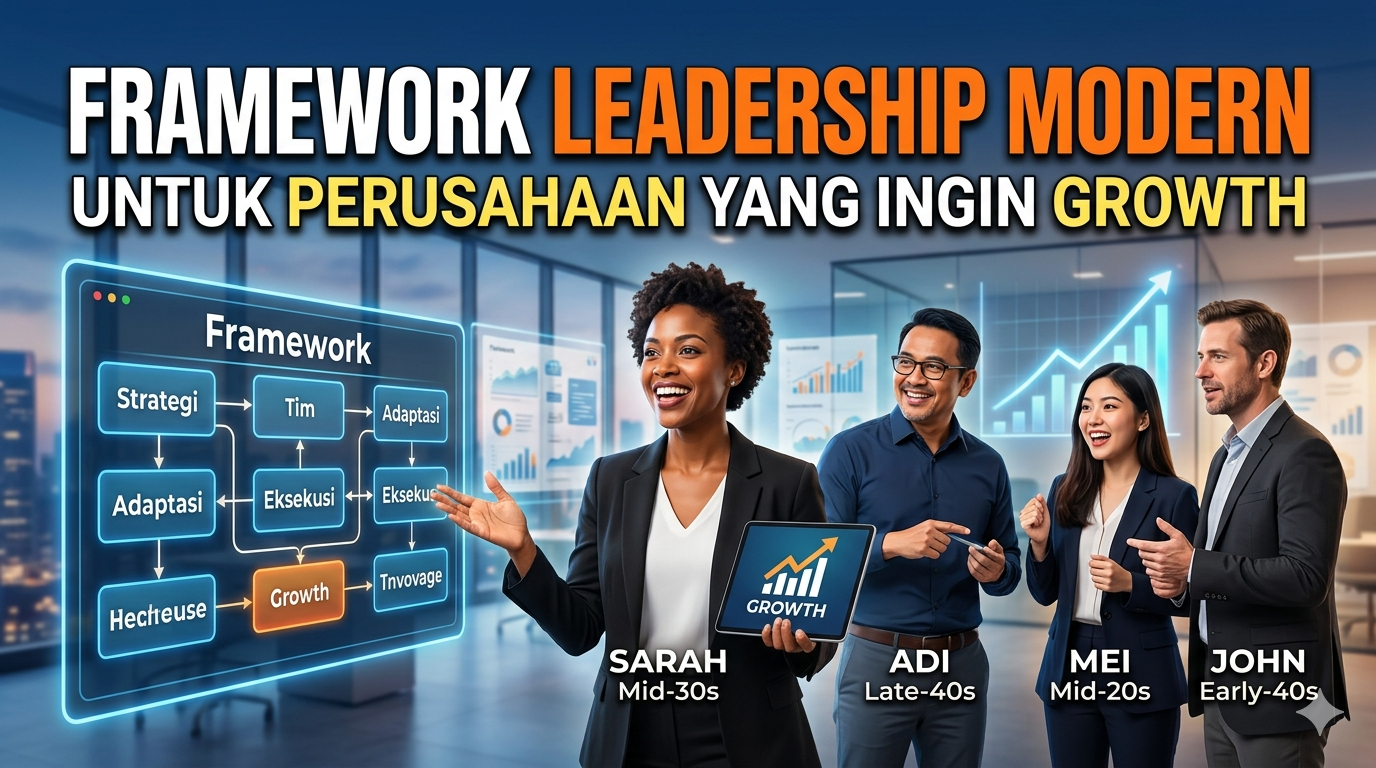 Read more about the article Framework Leadership Modern untuk Perusahaan yang Ingin Growth