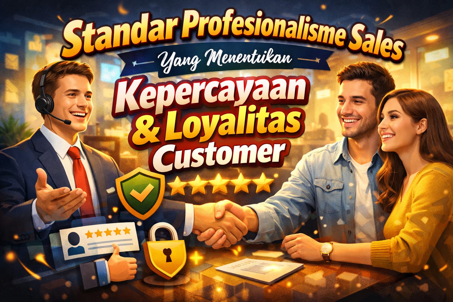 Read more about the article Standar Profesionalisme Sales yang Menentukan Kepercayaan dan Loyalitas Customer