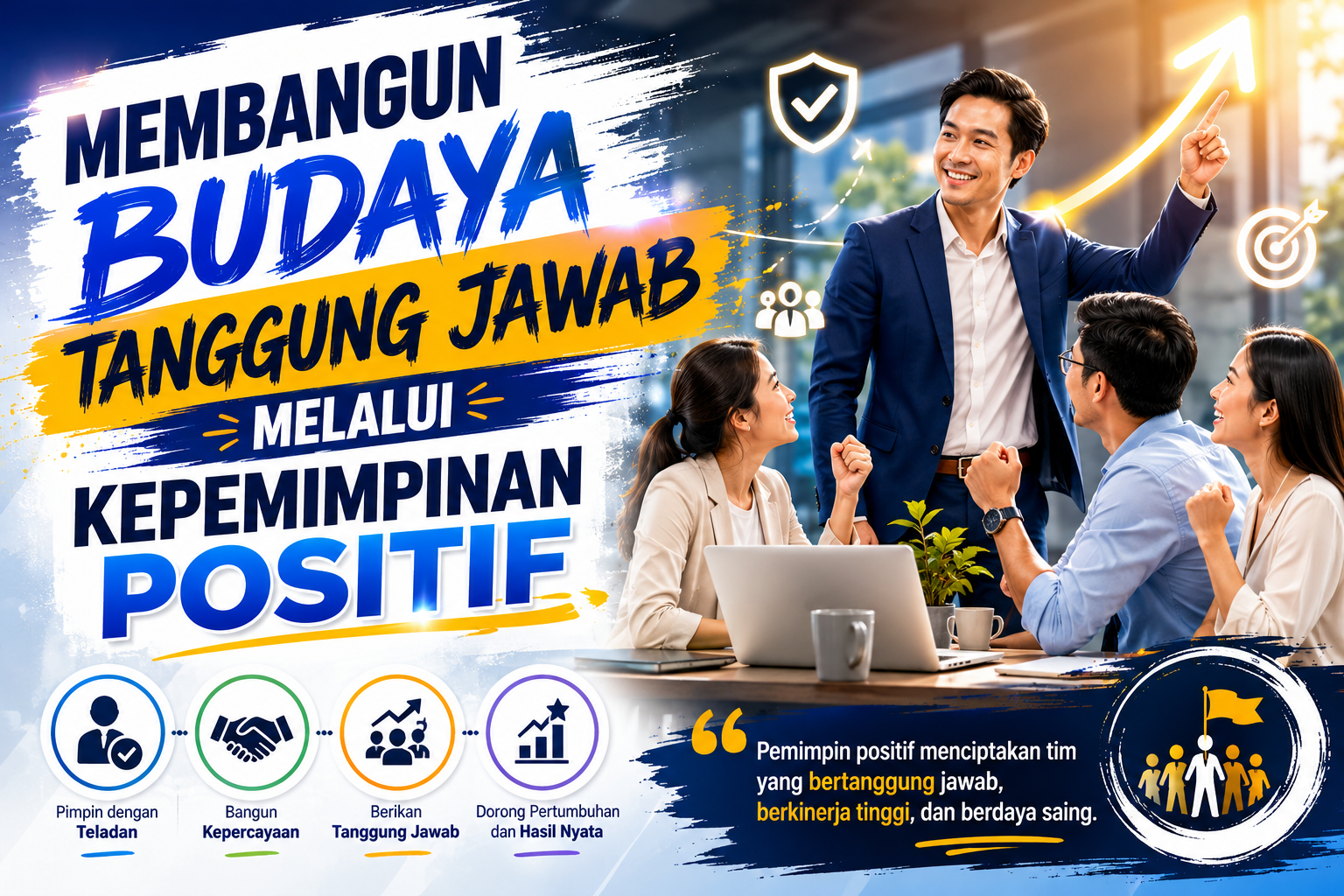 Read more about the article Membangun Budaya Tanggung Jawab melalui Kepemimpinan Positif