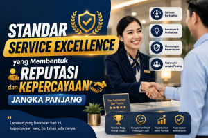 Read more about the article Standar Service Excellence yang Membentuk Reputasi dan Kepercayaan Jangka Panjang
