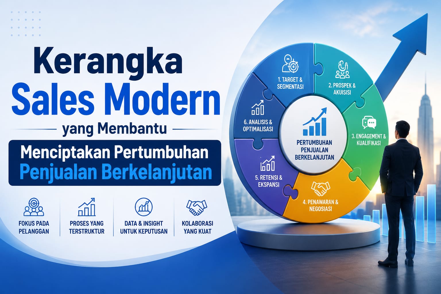 Read more about the article Kerangka Sales Modern yang Membantu Menciptakan Pertumbuhan Penjualan Berkelanjutan