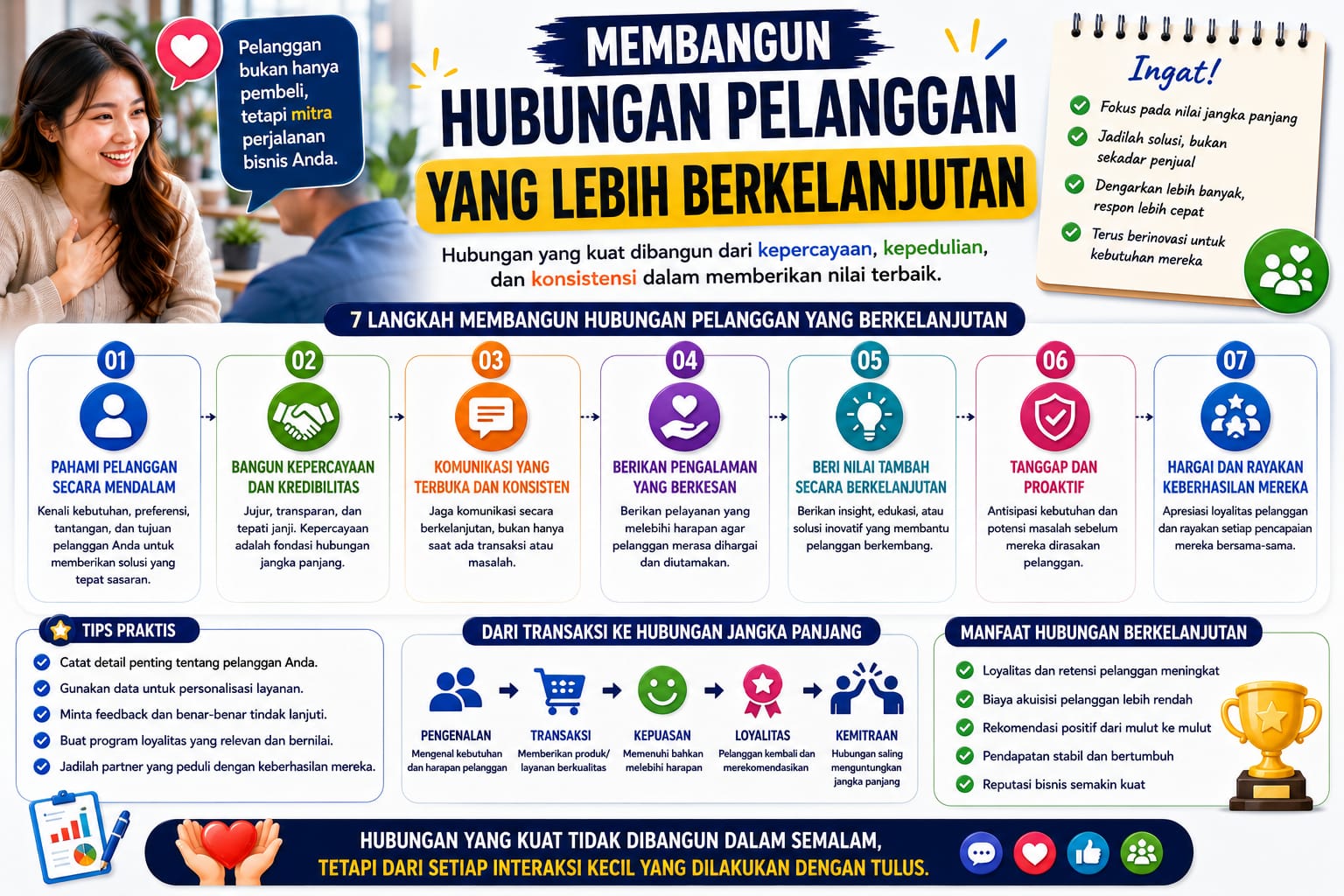 You are currently viewing Membangun Hubungan Pelanggan yang Lebih Berkelanjutan