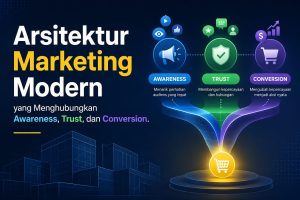 Read more about the article Arsitektur Marketing Modern yang Menghubungkan Awareness, Trust, dan Conversion