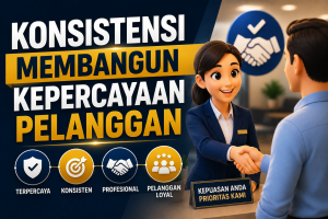 Read more about the article Konsistensi Membangun Kepercayaan Pelanggan