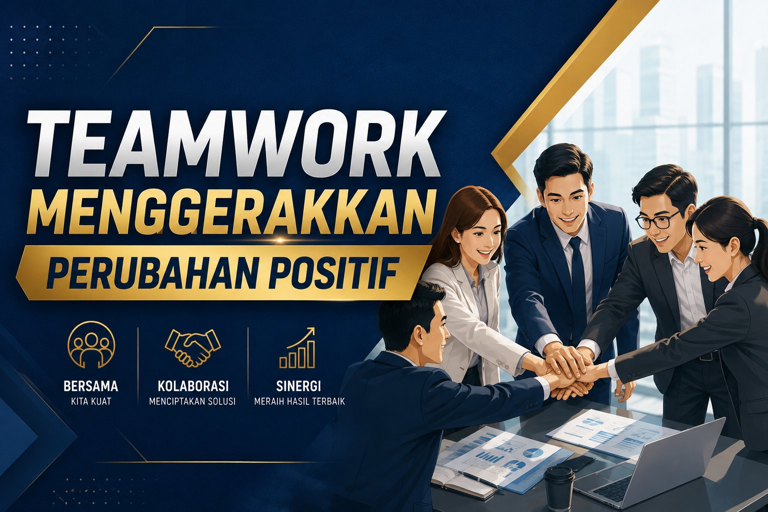 Read more about the article Teamwork Menggerakkan Perubahan Positif