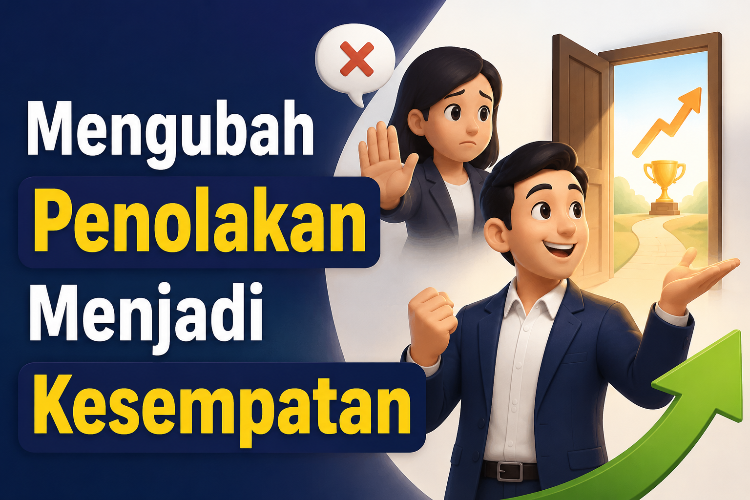 Read more about the article Mengubah Penolakan Menjadi Kesempatan