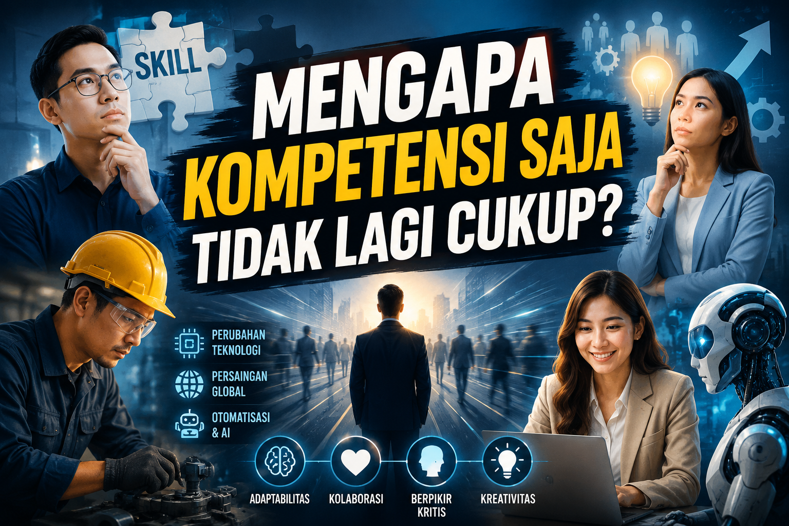 Read more about the article Mengapa Kompetensi Saja Tidak Lagi Cukup?