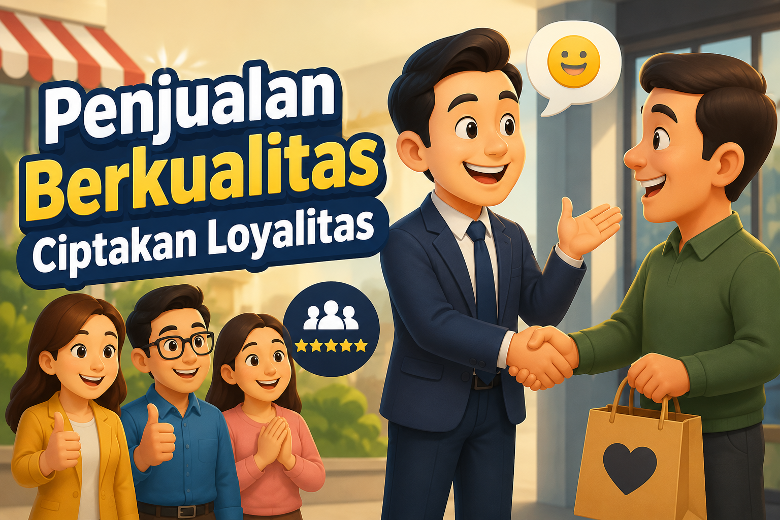 Read more about the article Penjualan Berkualitas Ciptakan Loyalitas
