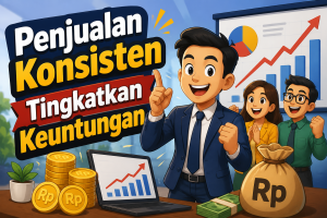 Read more about the article Penjualan Konsisten Tingkatkan Keuntungan