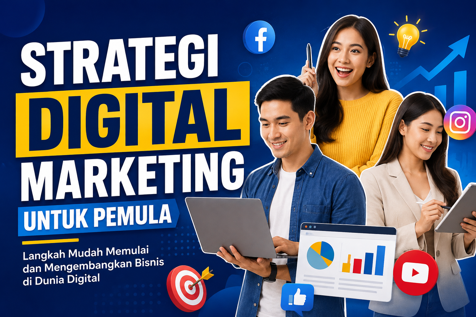 Read more about the article Strategi Digital Marketing untuk Pemula