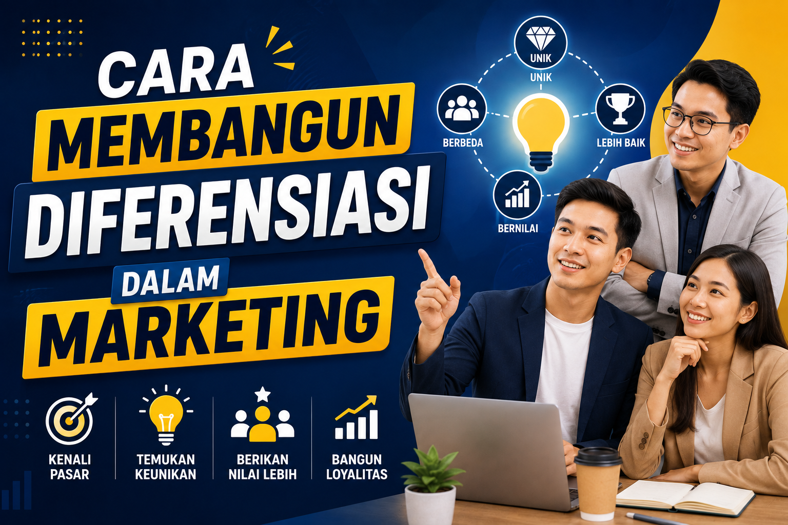 Read more about the article Cara Membangun Diferensiasi dalam Marketing