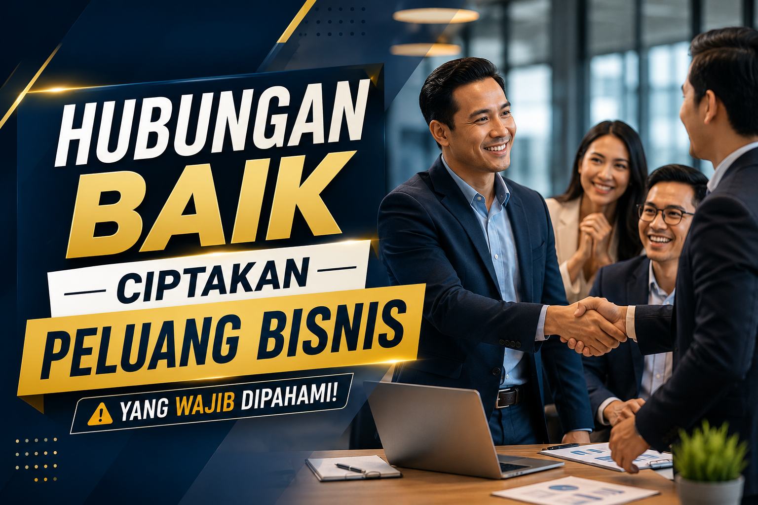 Read more about the article Hubungan Baik Ciptakan Peluang Bisnis