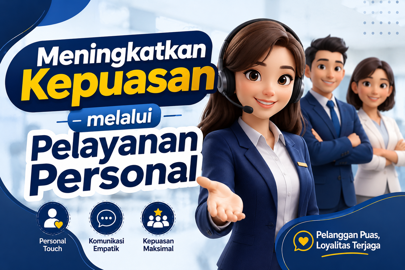Read more about the article Meningkatkan Kepuasan melalui Pelayanan Personal