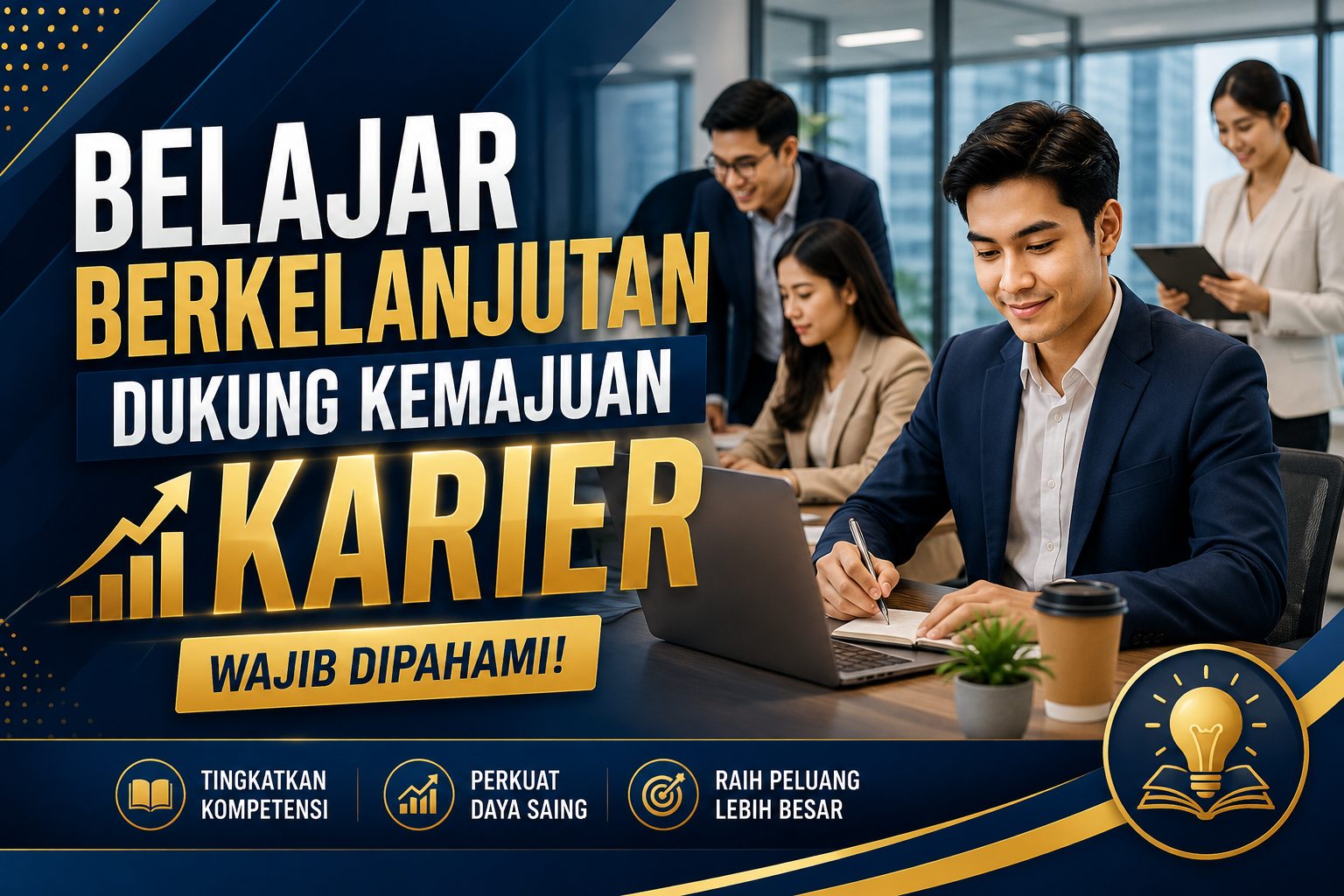 You are currently viewing Belajar Berkelanjutan Dukung Kemajuan Karier