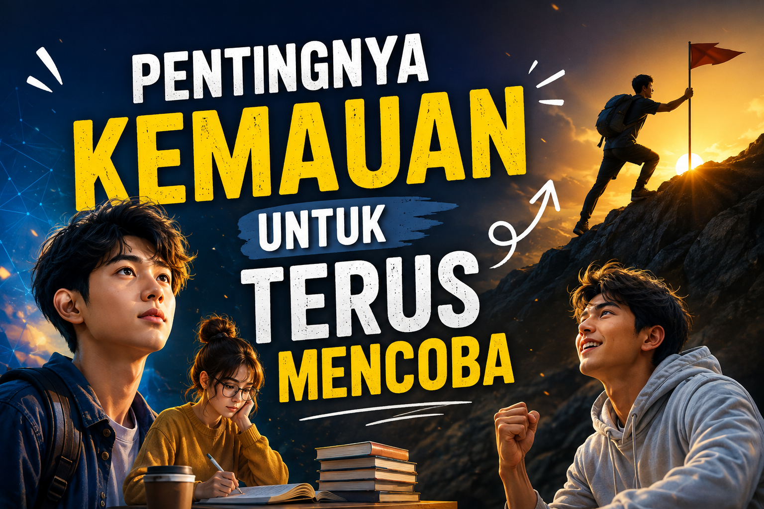 You are currently viewing Pentingnya Kemauan untuk Terus Mencoba