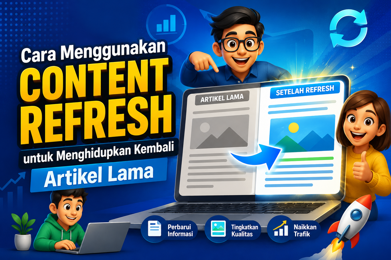 Read more about the article Cara Menggunakan Content Refresh untuk Menghidupkan Kembali Artikel Lama