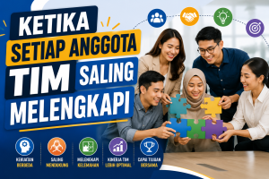 Read more about the article Ketika Setiap Anggota Tim Saling Melengkapi
