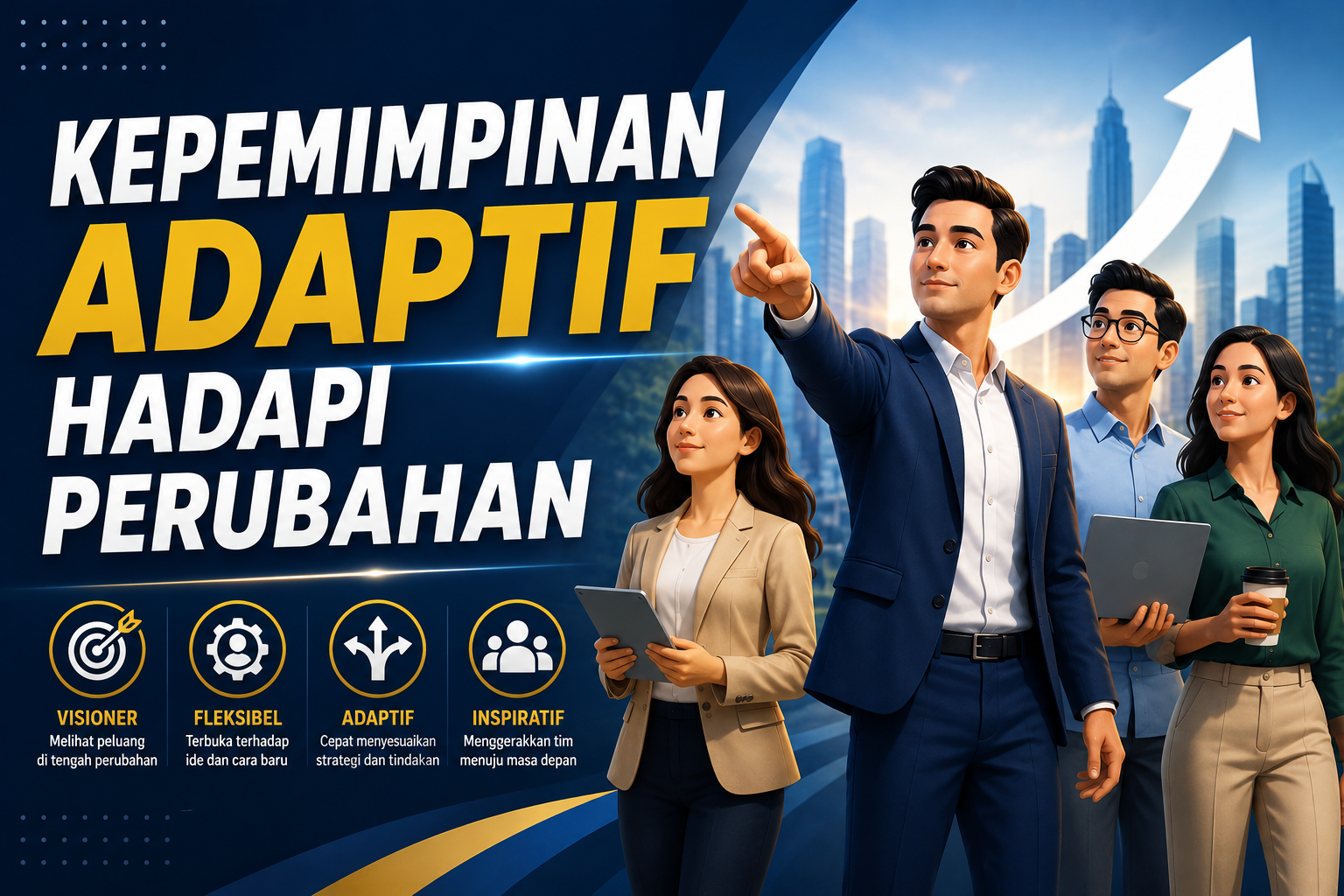 Read more about the article Kepemimpinan Adaptif Hadapi Perubahan