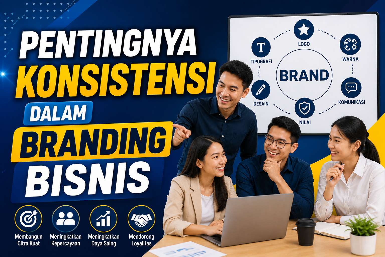 Read more about the article Pentingnya Konsistensi dalam Branding Bisnis