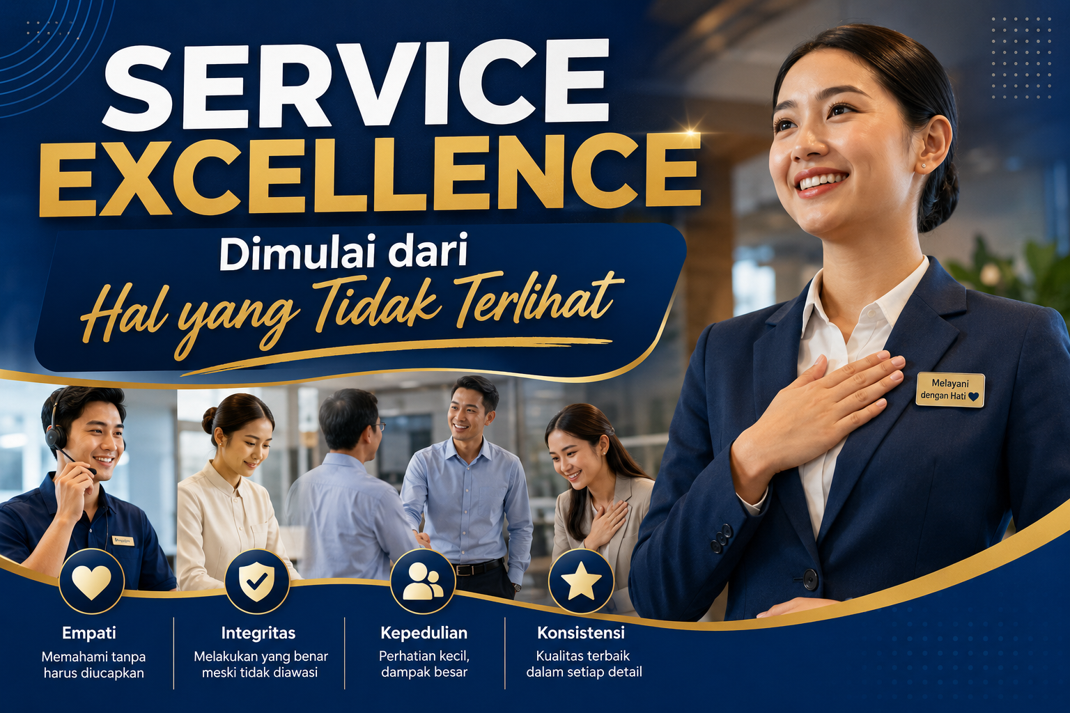 Read more about the article Service Excellence Dimulai dari Hal yang Tidak Terlihat
