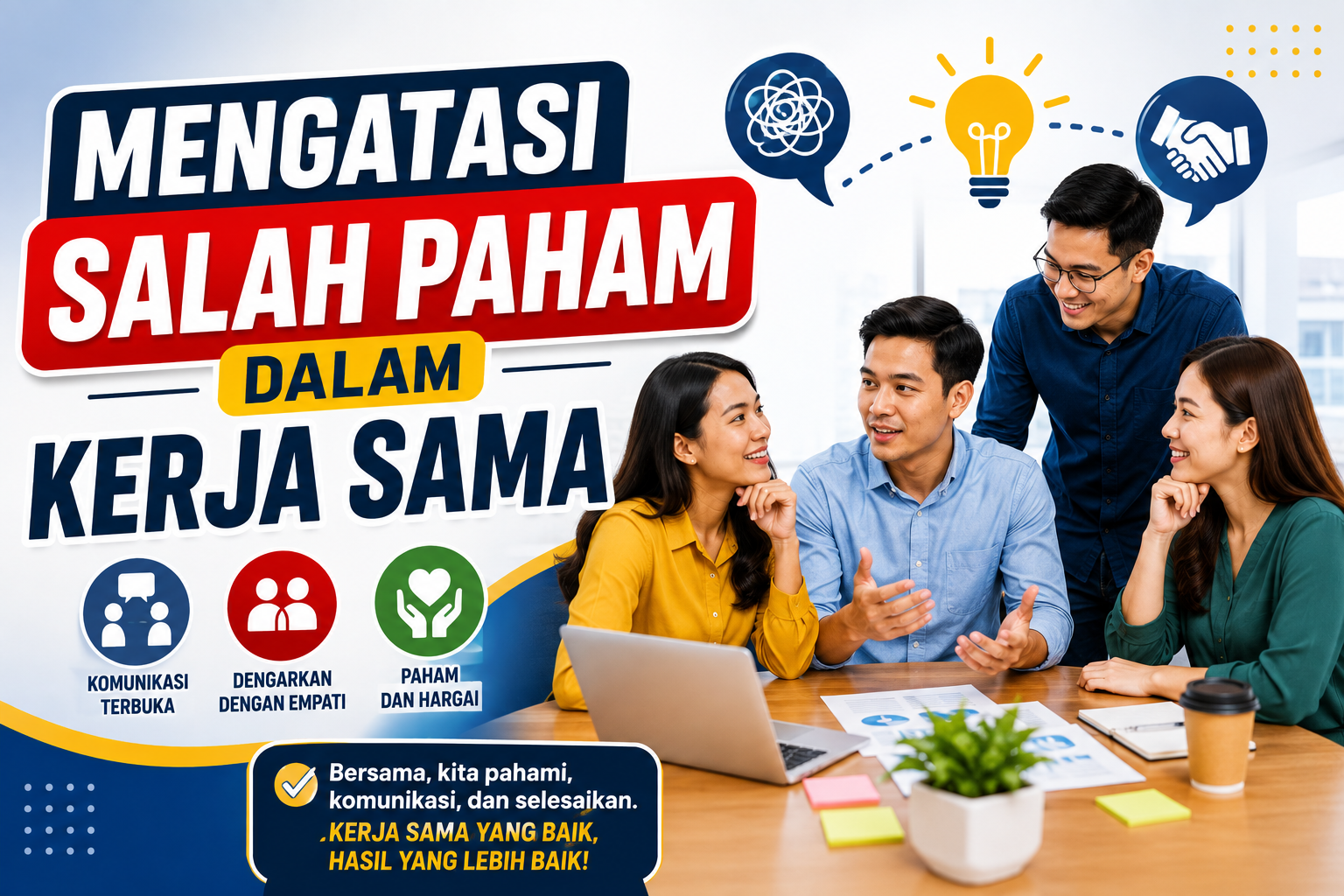 Read more about the article Mengatasi Salah Paham dalam Kerja Sama