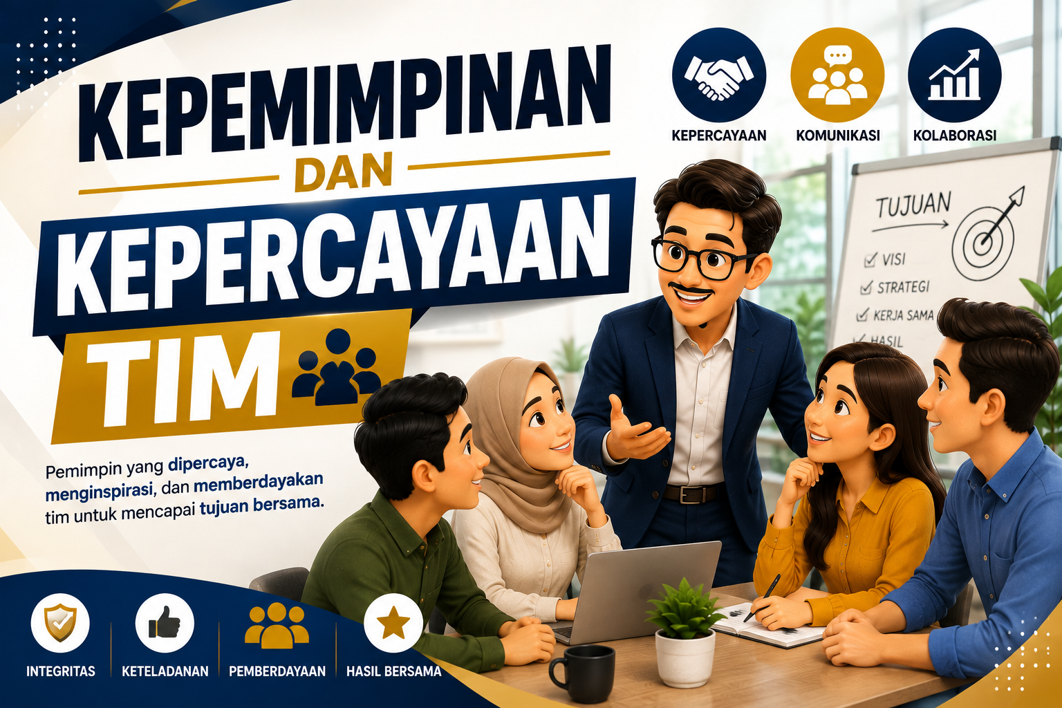 You are currently viewing Komunikasi Pemimpin dengan Tim