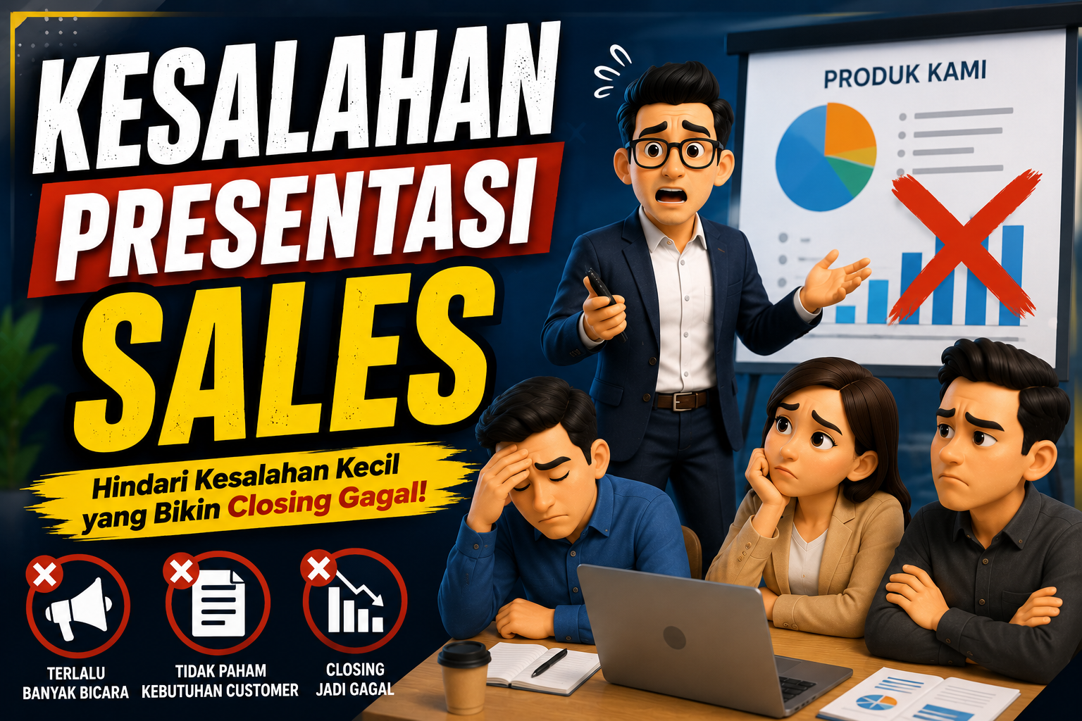 You are currently viewing Kesalahan Presentasi Sales