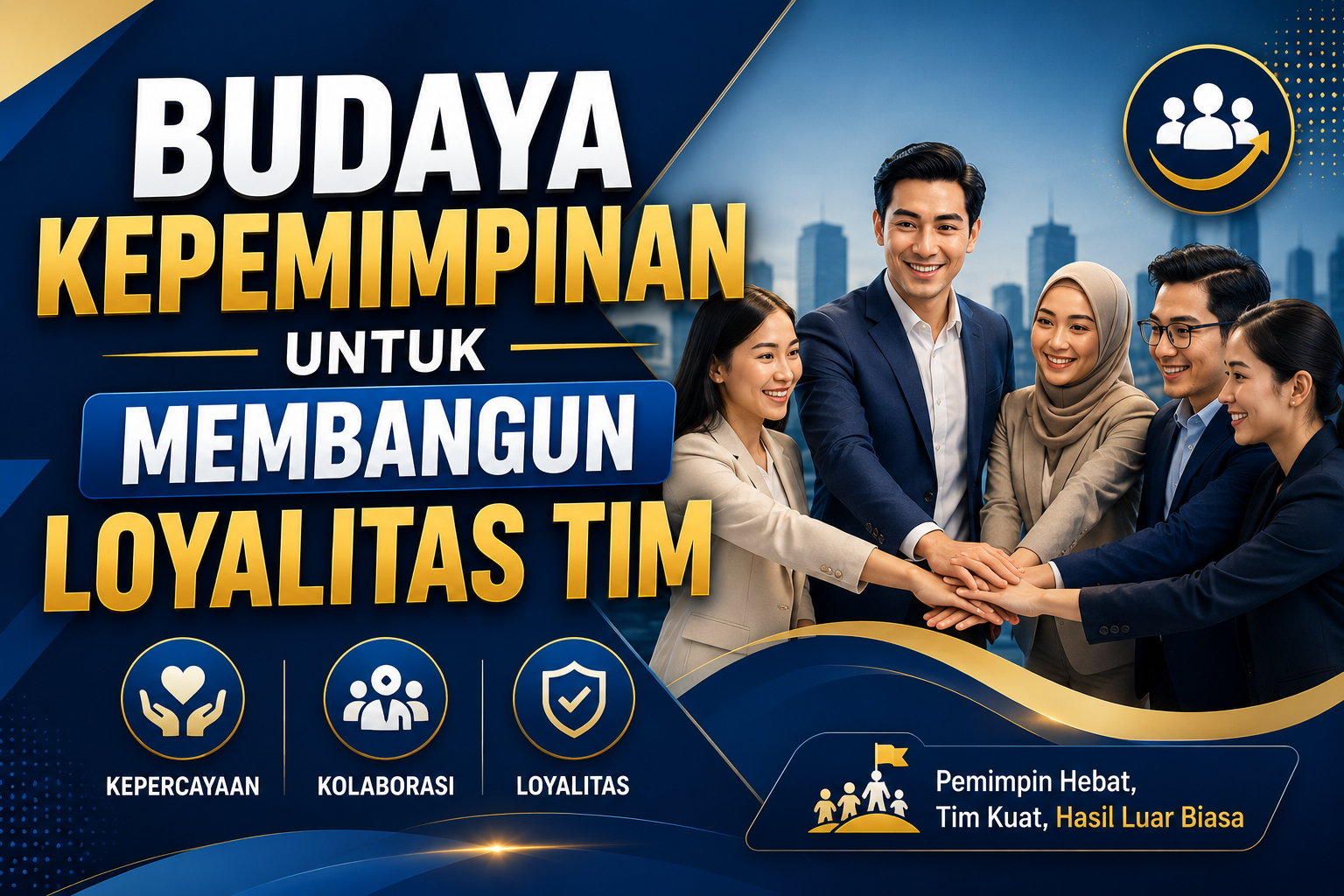 You are currently viewing Budaya Kepemimpinan untuk Membangun Loyalitas Tim