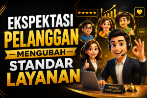 Read more about the article Ekspektasi Pelanggan Mengubah Standar Layanan