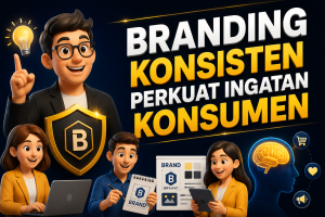 Read more about the article Branding Konsisten Perkuat Ingatan Konsumen
