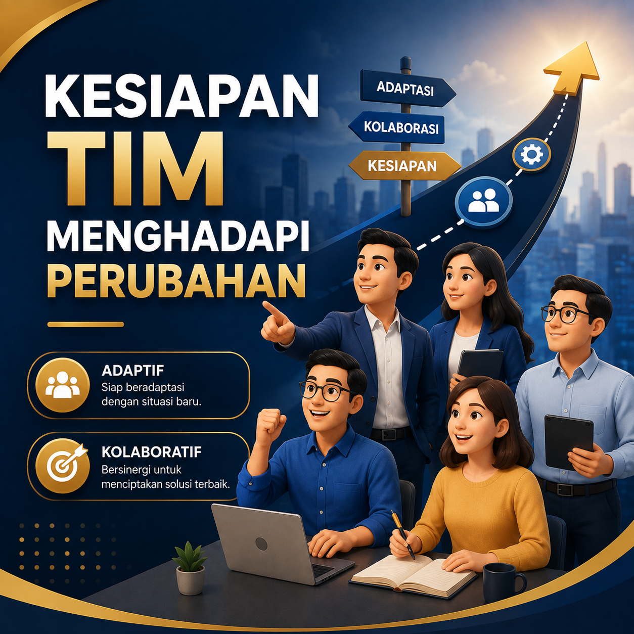 Read more about the article Kesiapan Tim Menghadapi Perubahan